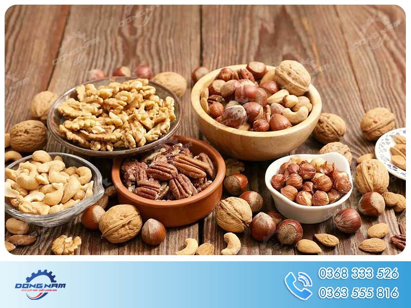 Các loại hạt rang