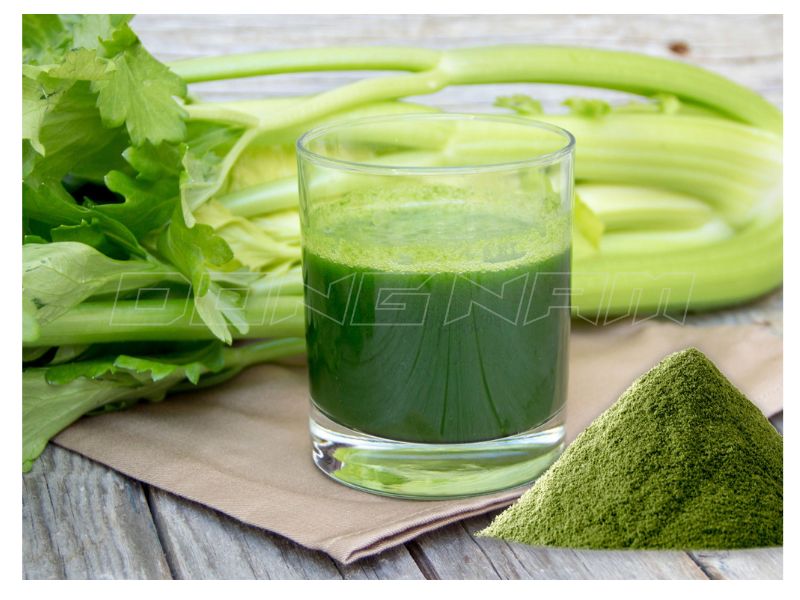 Cách làm bột cần tây sấy thăng hoa