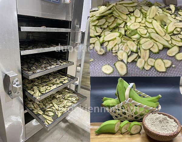 Cách làm bột chuối xanh siêu mịn giàu tinh bột kháng