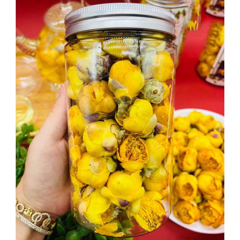 Đóng gói bảo quản trà hoa vàng