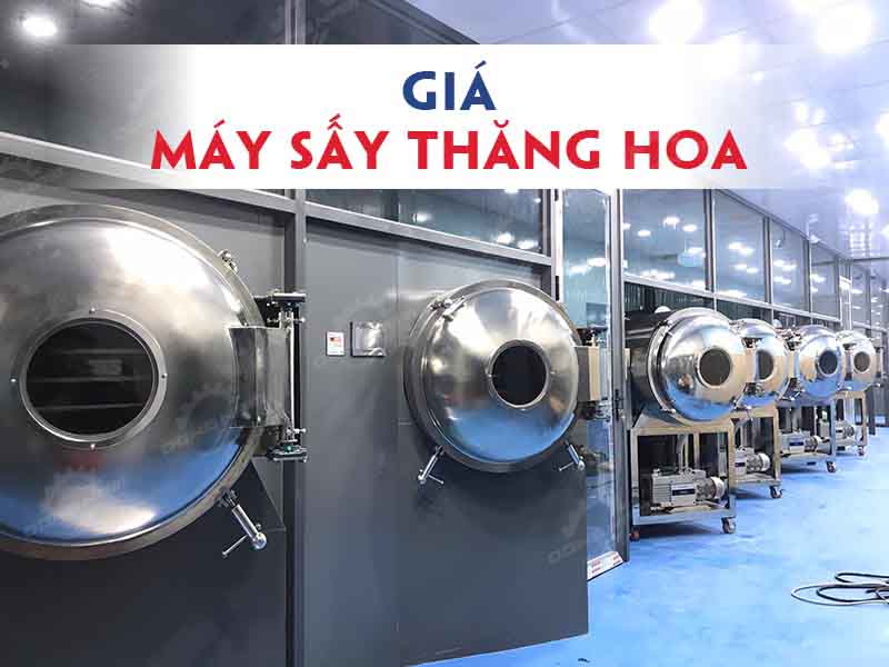 Tìm hiểu giá máy sấy thăng hoa Đông Nam năm 2024