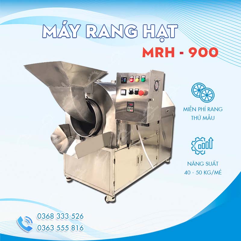 Máy rang ngũ cốc công nghiệp MRH-900