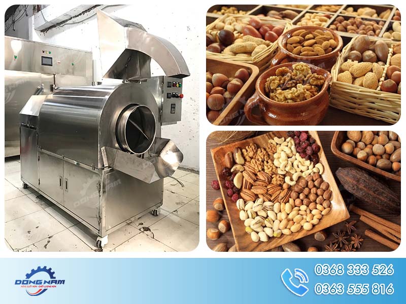 Máy rang ngũ cốc công nghiệp MRH-900