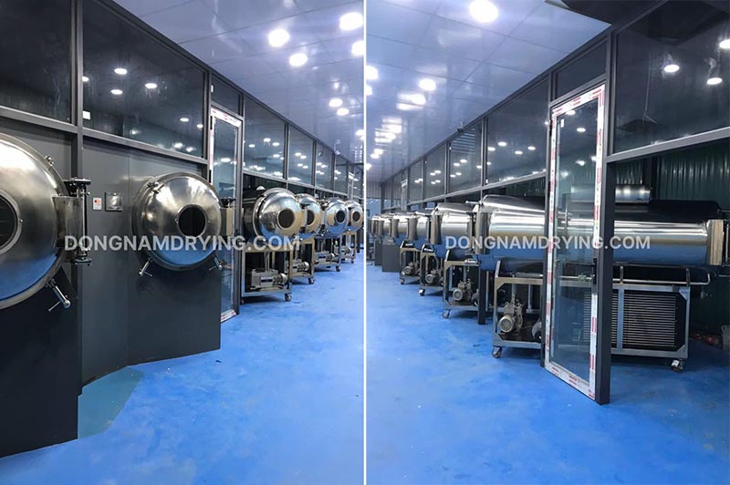 Máy sấy thăng hoa công nghiệp Đông Nam