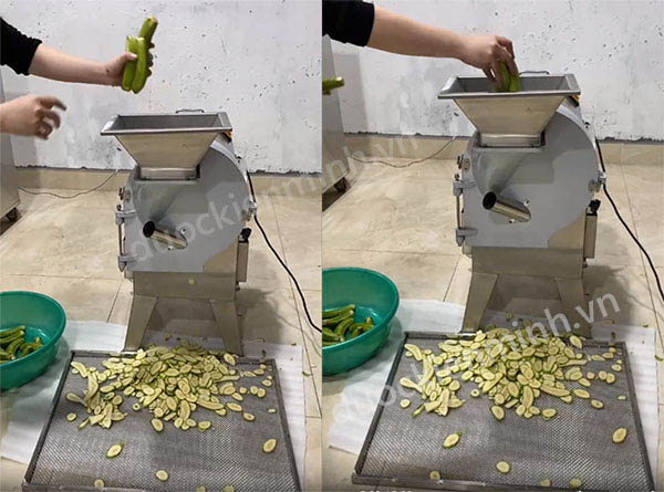 Máy thái chuối Đông Nam