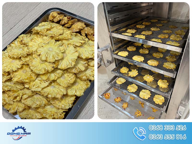 Thành phẩm dứa sấy dẻo