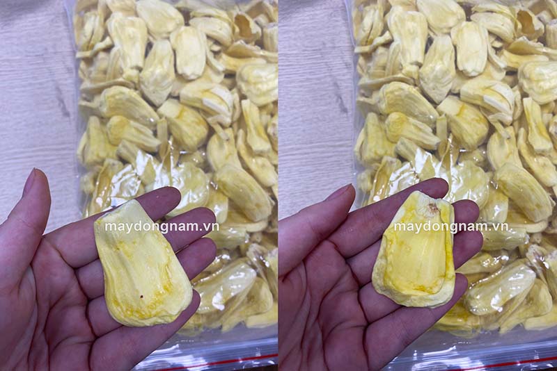 Thành phẩm mít sấy thăng hoa