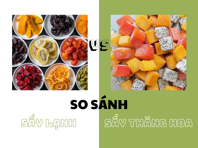 sấy lạnh và sấy thăng hoa