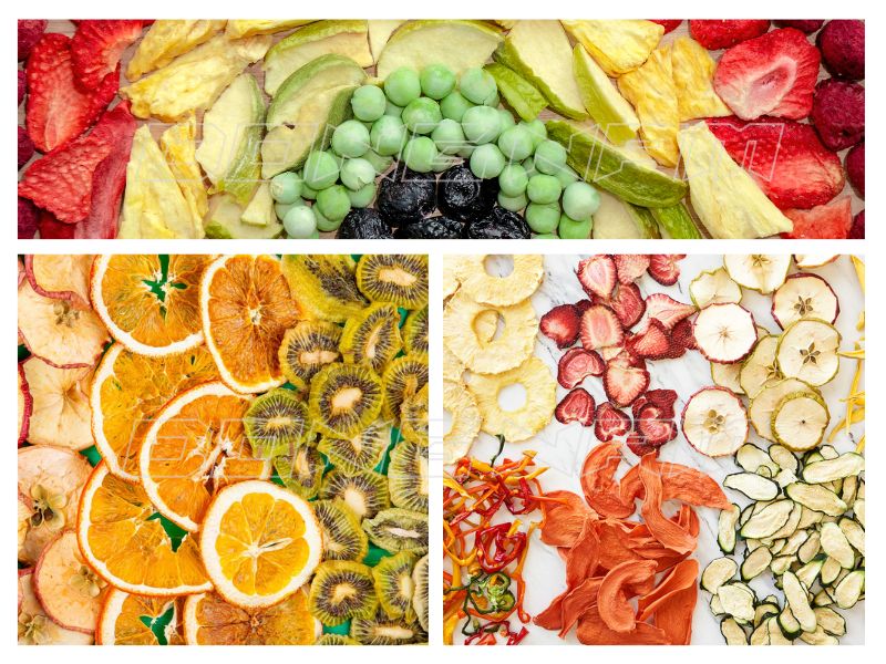 trái cây sấy lạnh