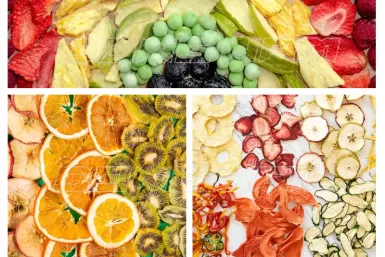 trái cây sấy lạnh