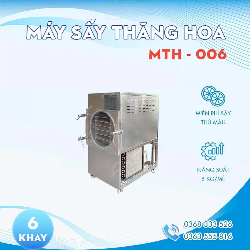 Máy sấy thăng hoa 5kg