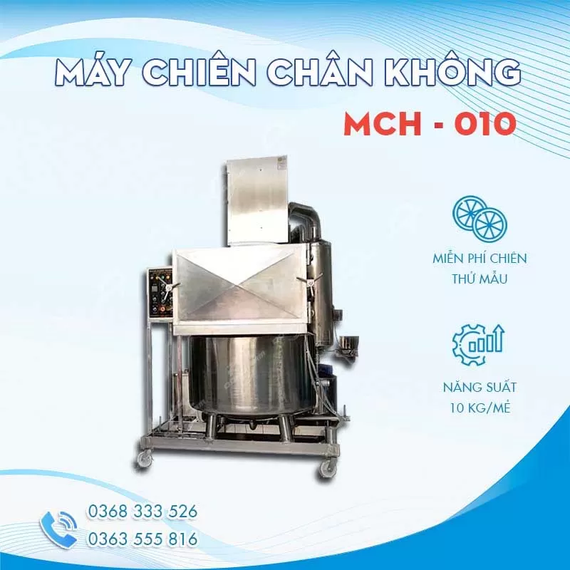 Máy chiên chân không mini MCH-010