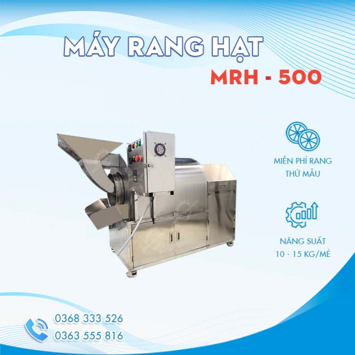 Máy rang hạt công nghiệp MRH-500 Máy rang hạt công nghiệp MRH-500