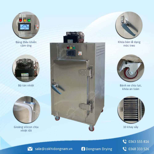 Máy sấy lạnh 5kg Máy sấy lạnh 5kg